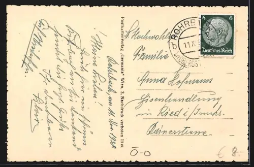 AK Rohrbach, Blick auf den Ort