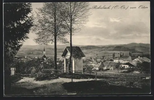 AK Rohrbach /Mühlviertel, Ortsansicht von Osten