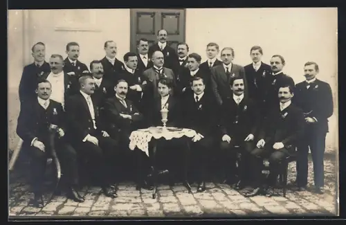 Foto-AK Neufelden, Männer Gesangsverein