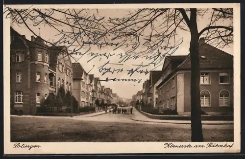 AK Solingen, Körnerstrasse am Bökerhof