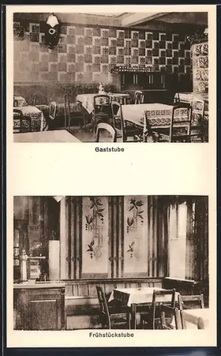 AK Planitz / Zwickau, Restaurant zur Post