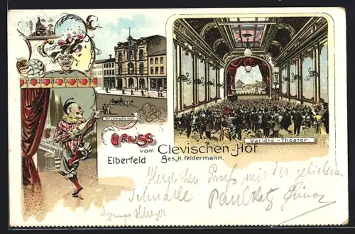 AK Elberfeld, Varieté-Theater Clevischer Hof