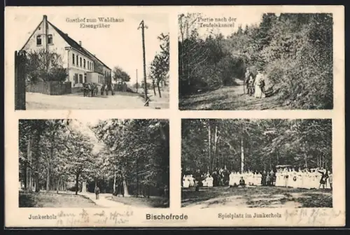 AK Bischofrode, Gasthof Zum Waldhaus Eisgräber