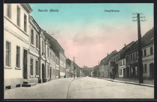 AK Baruth /Mark, Hauptstrasse