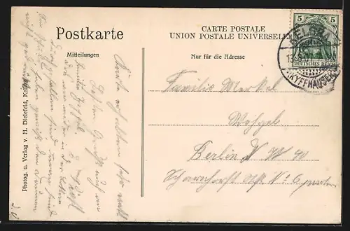 AK Kelbra a. Kyffh., Langestrasse