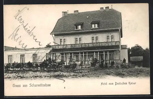 AK Scharmützelsee, Hotel zum Deutschen Kaiser