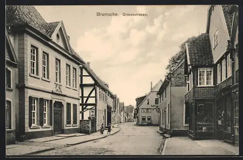 AK Bramsche, Blick in die Grossestrasse