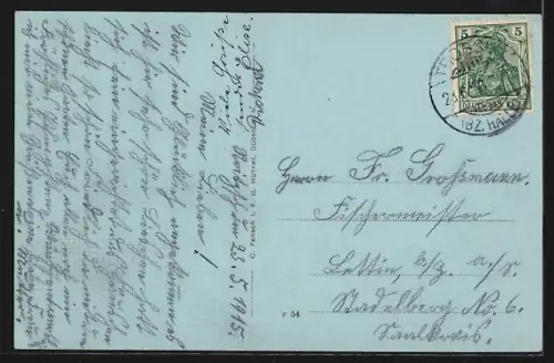 AK Roitzsch / Halle, Dorfstrasse und Schulen, Rittergut und Kirche