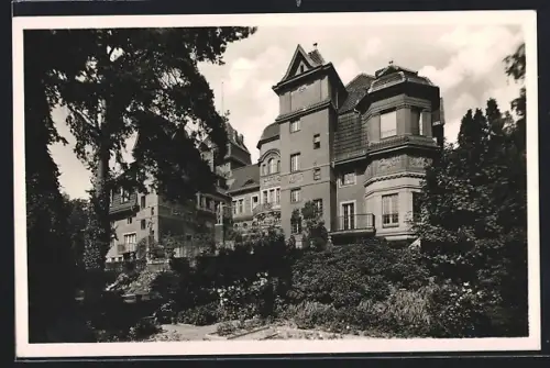 AK Berlin-Grunewald, Reichsfinanzschule, Königs-Allee 20