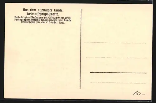 AK Grossenlupnitz, Strassenpartie mit Fachwerkhäusern