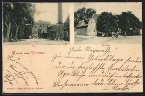 AK Theesen, Gasthof und Amt
