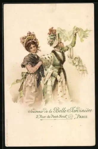 AK Paris, Souvenir de la Belle Jarinière, 2, Rue du Pont-Neuf