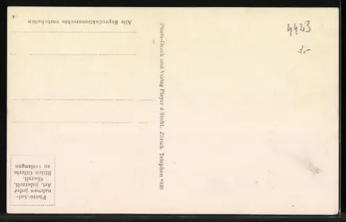 AK Kaiser Wilhelm II. in der Schweiz 1912