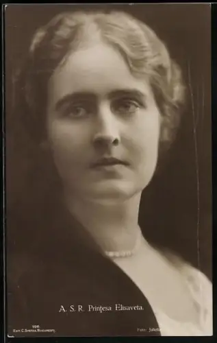 AK Printesa Elisaveta, Königin von Rumänien
