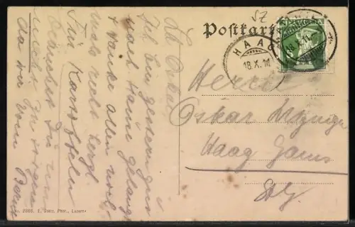 AK Immensee, Hotel Eiche & Post, Ansicht mit Strasse