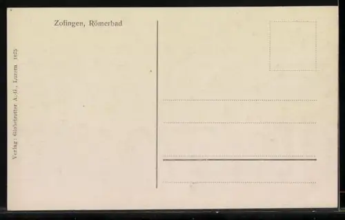AK Zofingen, Gasthof-Badeanstalt Römerbad, Vorderansicht, Soldaten mit Jeep