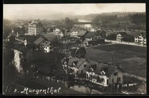 AK Murgenthal, Teilansicht der Ortschaft
