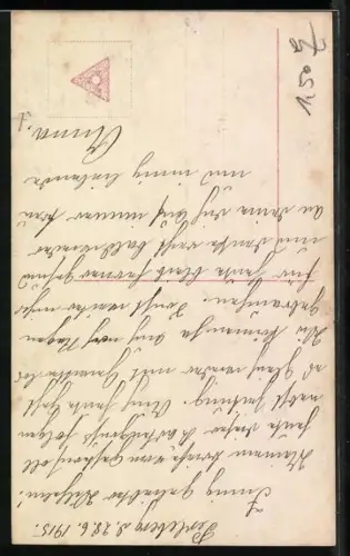 Foto-AK PFB Nr. 3635/1: Soldat verabschiedet sich von seiner Liebsten