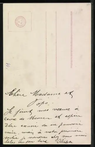 Foto-AK PFB Nr. 400/3: Mädchen mit Mistelzweig und Geldsäcken, Bonne Année!