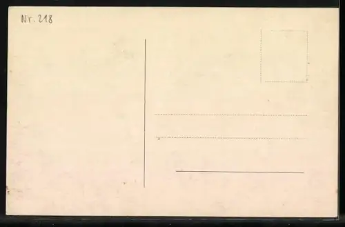 Foto-AK PFB Nr. 5453/5: Familie sitzt zusammen bei Kaffee und Kuchen, Herzlichen Glückwunsch zum Geburtstag