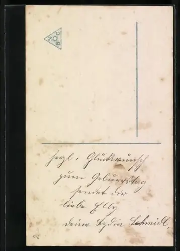 Foto-AK R & K / L Nr. 8701/1: Kleines Mädchen mit Blumenkorb