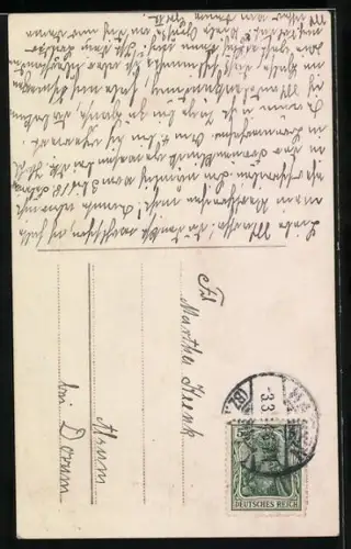 Foto-AK R & K / L Nr. 5183/5: Komm in meine Liebeslaube