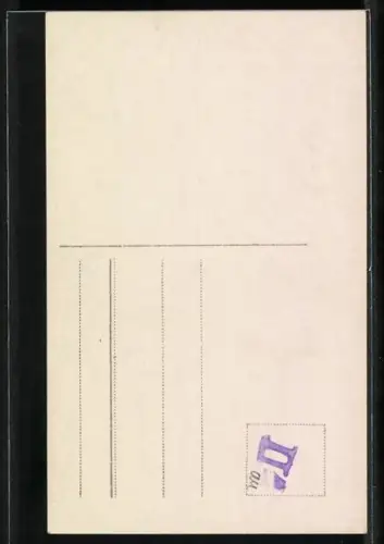 Foto-AK R & K / L Nr. 5071/2: Junge Frau im leichten Kleid zwischen Espenlaub