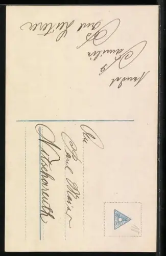 Foto-AK R & K / L Nr. 6209/4: Junge im Anzug mit Taschenuhr, Konfirmation