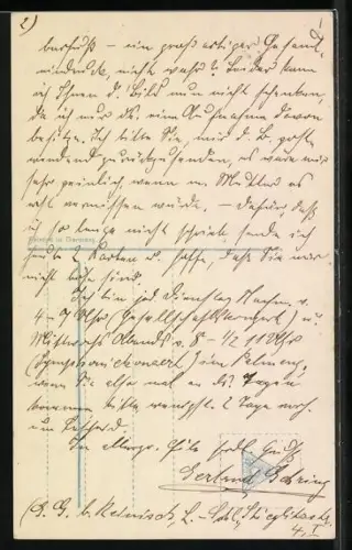 Foto-AK R & K / L Nr. 8142/2: Junge mit Wandererhut