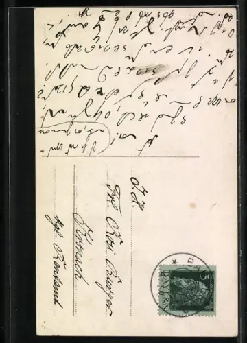 Foto-AK R & K / L Nr. 5362/1: Junge Frau mit Laute