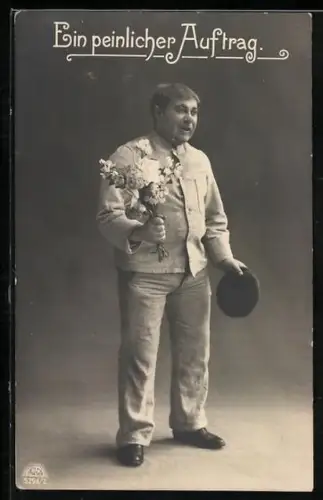 Foto-AK R & K / L Nr. 5294/2: Ein peinlicher Auftrag