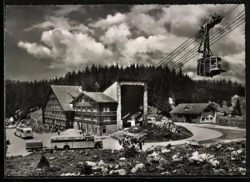 AK Schwägalp, Restaurant & Talstation der Säntis-Schwebebahn