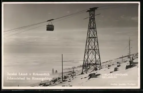 AK Johannisbad im Riesengebirge, Seilbahn