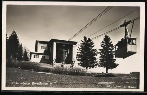 AK Bahnhof der Pfänderbahn