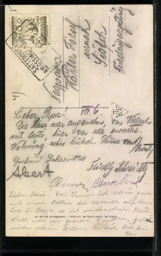 AK Kanzelbahn mit Blick in die Berge