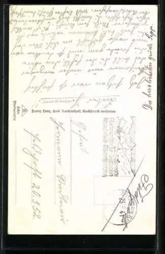 AK Zell am See, Drahtseilbahn auf die Schmittenhöhe