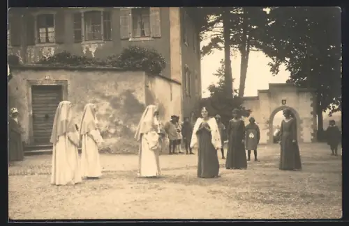 Foto-AK Breisach a. Rh., Historische Festspiele Peter von Hagenbach