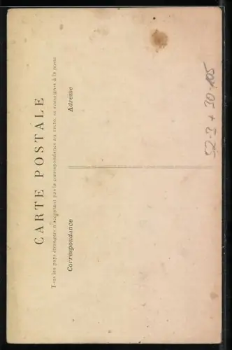 AK General Joffre umflogen von Engeln und mit Soldaten auf der Schulter