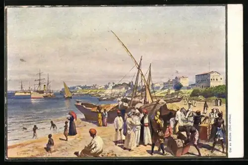 AK Dar-es-Salaam, Partie am Strand