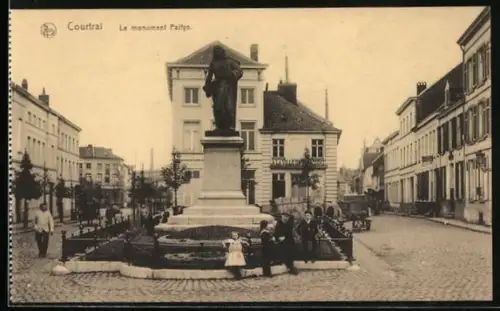 AK Courtrai, Le monument Palfyn