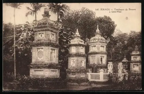 AK Hanoi, Tombeaux de Bonzes à Lien-Phai