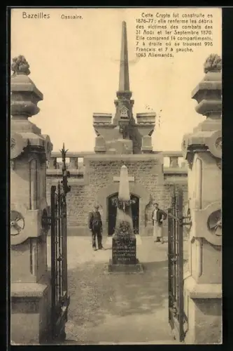 AK Bazeilles, Ossuaire