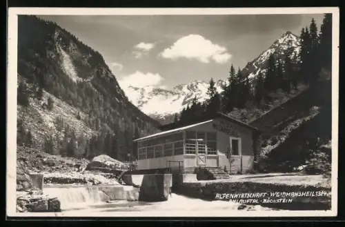 AK Böckstein, Alpenwirtschaft Weidmannsheil im Anlauftal