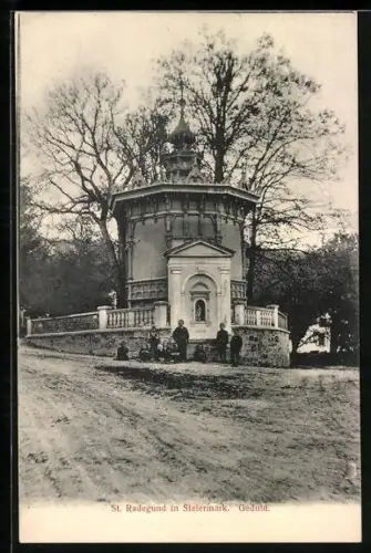 AK St. Radegund /Stmk., Kinder am Heiligenbild Geduld