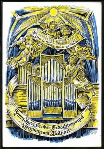 AK Hochburg am Weilhart, Franz Xaver Gruber Gedächtnisorgel