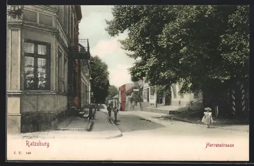 AK Ratzeburg, Blick in die Herrenstrasse