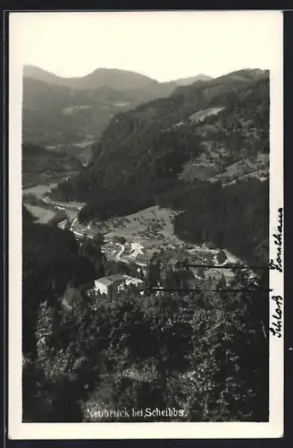 AK Scheibbs, Neubruck, Schloss und Forsthaus