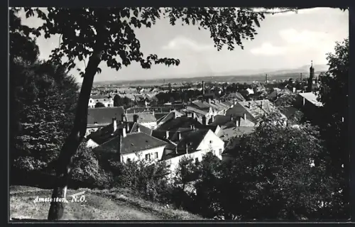 AK Amstetten, Panoramablick vom Berg