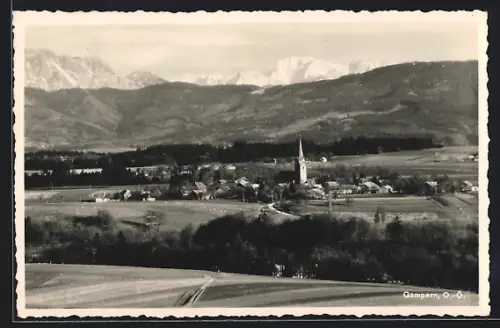 AK Gampern /O.-Ö., Teilansicht mit Kirche