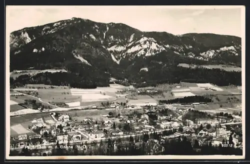 AK Payerbach /N.-D., Teilansicht m. d. Gahns